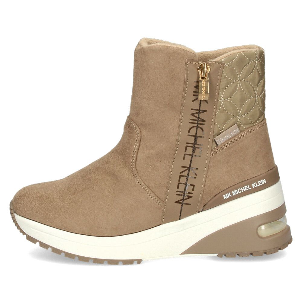 ブーツ レディース 厚底 ショートブーツ スニーカーブーツ 歩きやすい きれいめ 幅広 ゆったり 撥水 エアークッション 靴 MK ミッシェルクラン MK MICHEL KLEIN MK-5089