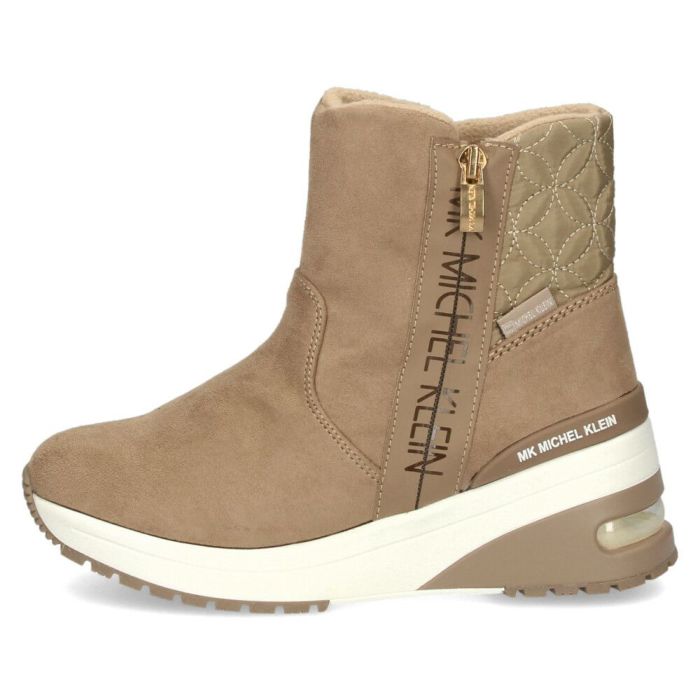 ブーツ レディース 厚底 ショートブーツ スニーカーブーツ 歩きやすい きれいめ 幅広 ゆったり 撥水 エアークッション 靴 MK ミッシェルクラン MK MICHEL KLEIN MK-5089