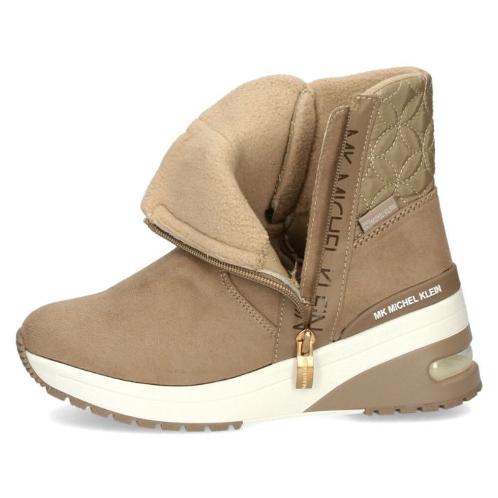 ブーツ レディース 厚底 ショートブーツ スニーカーブーツ 歩きやすい きれいめ 幅広 ゆったり 撥水 エアークッション 靴 MK ミッシェルクラン MK MICHEL KLEIN MK-5089