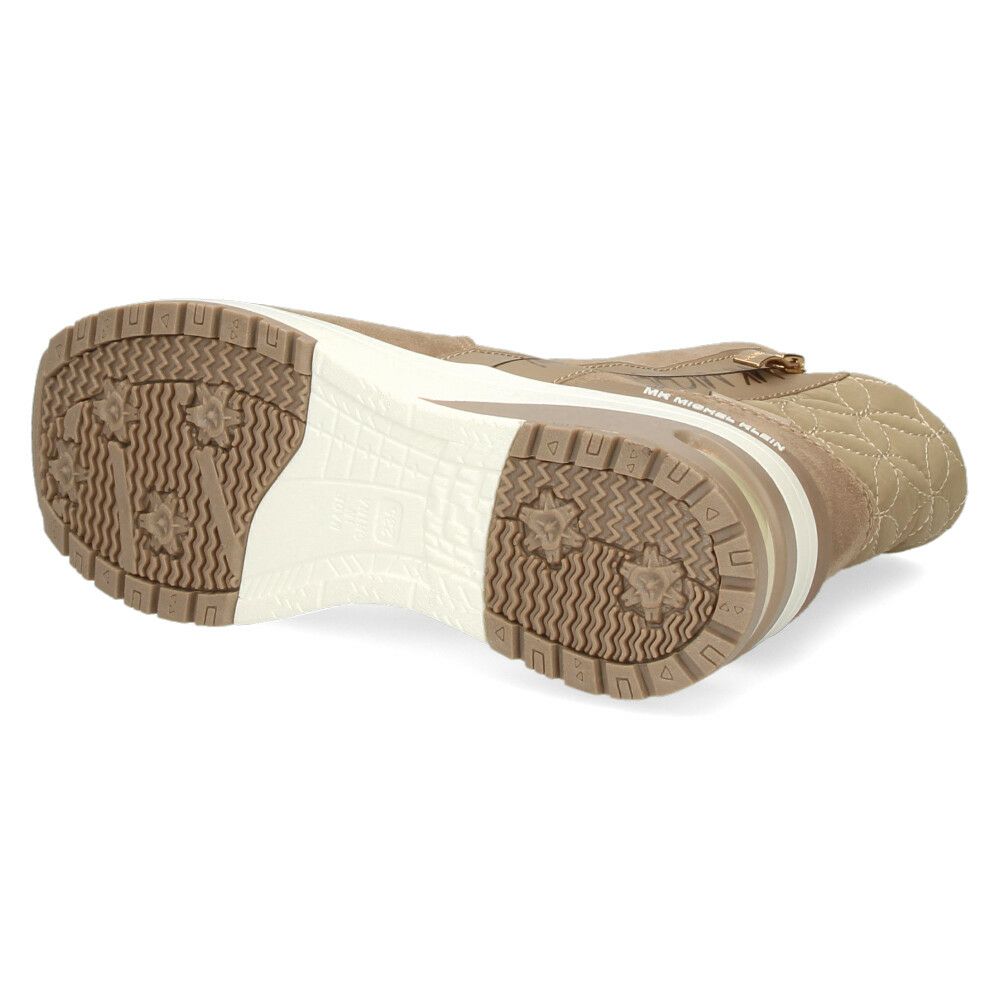 ブーツ レディース 厚底 ショートブーツ スニーカーブーツ 歩きやすい きれいめ 幅広 ゆったり 撥水 エアークッション 靴 MK ミッシェルクラン MK MICHEL KLEIN MK-5089