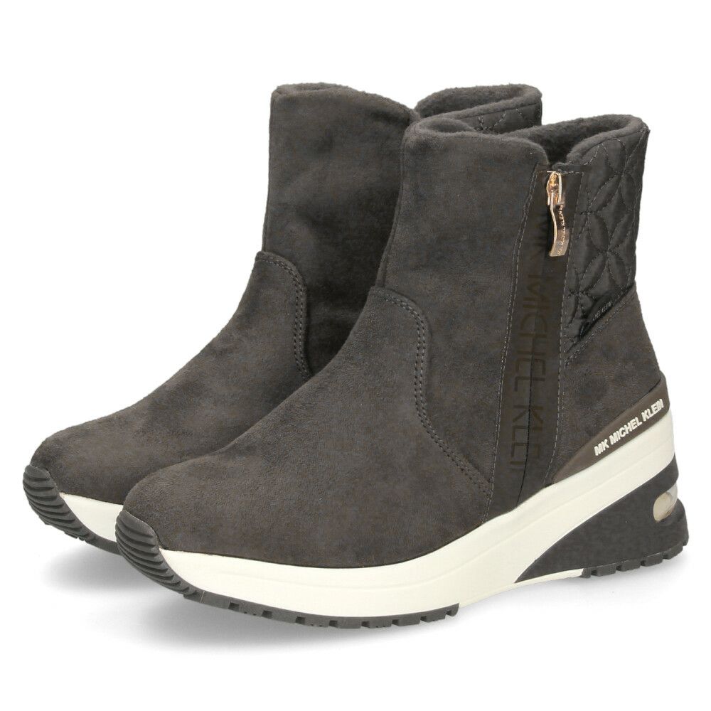 ブーツ レディース 厚底 ショートブーツ スニーカーブーツ 歩きやすい きれいめ 幅広 ゆったり 撥水 エアークッション 靴 MK ミッシェルクラン MK MICHEL KLEIN MK-5089