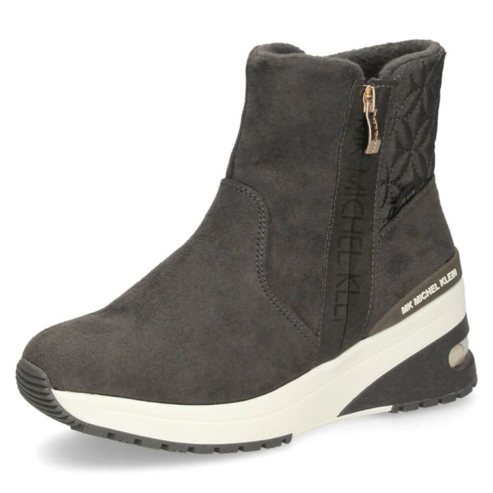 ブーツ レディース 厚底 ショートブーツ スニーカーブーツ 歩きやすい きれいめ 幅広 ゆったり 撥水 エアークッション 靴 MK ミッシェルクラン MK MICHEL KLEIN MK-5089