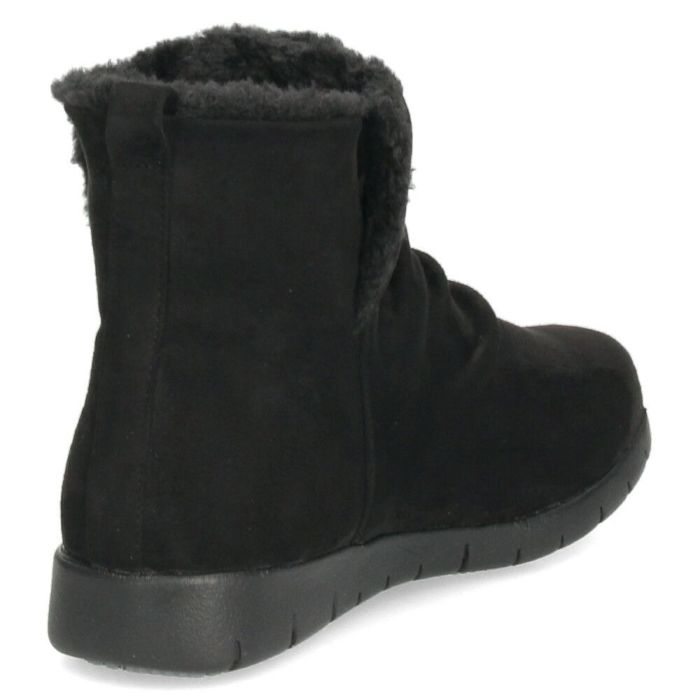 ブーツ レディース 幅広 防水 靴 ショートブーツ 3E あったかい 保温 履きやすい おしゃれ かわいい シンプル ローヒール 冬 晴雨兼用 黒 ブラック 茶色 ブラウン カーキ パレード 52909 Parade