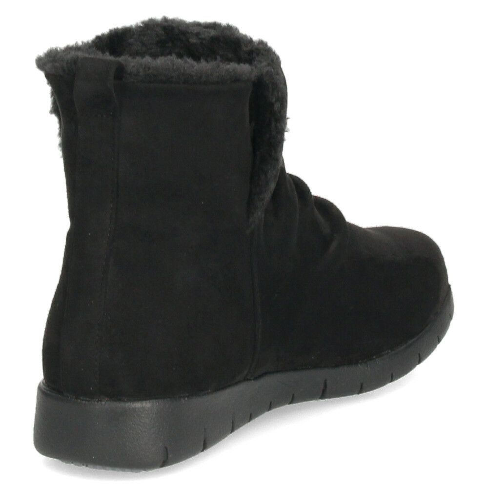 ブーツ レディース 幅広 防水 靴 ショートブーツ 3E あったかい 保温 履きやすい おしゃれ かわいい シンプル ローヒール 冬 晴雨兼用 黒 ブラック 茶色 ブラウン カーキ パレード 52909 Parade