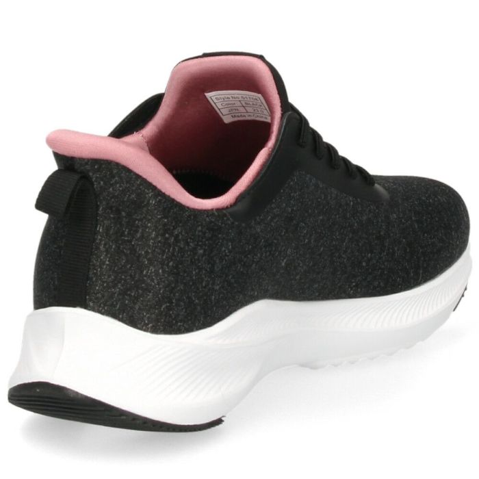 スリッポン レディース スニーカー 撥水 軽量 屈曲性 手を使わず履ける 黒 ブラック 軽い ハンズフリー パレード 楽すぽっ 51708 Parade