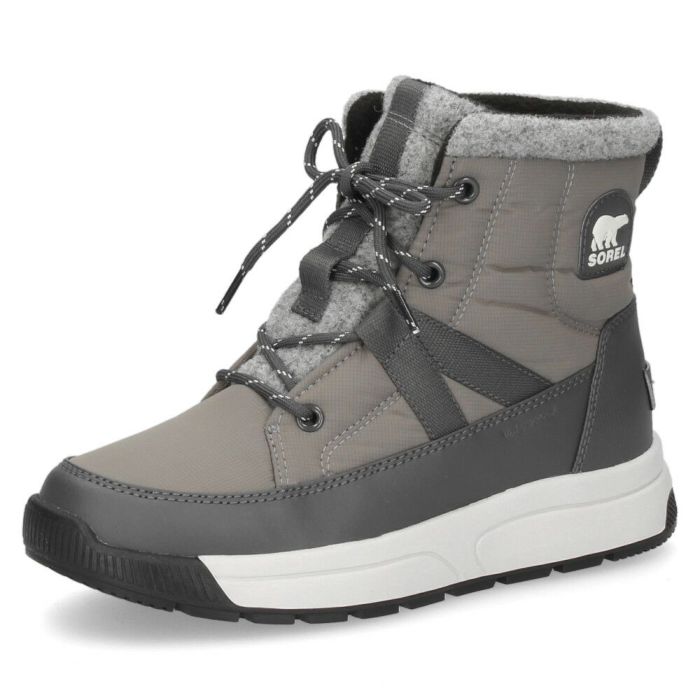 ブーツ レディース 防水 スノーブーツ 滑らない 防滑 雪 雨 アウトドア 撥水 ソレル ウォータープルーフ ウィットニー３ ミッドウォータープルーフ SOREL NL5282
