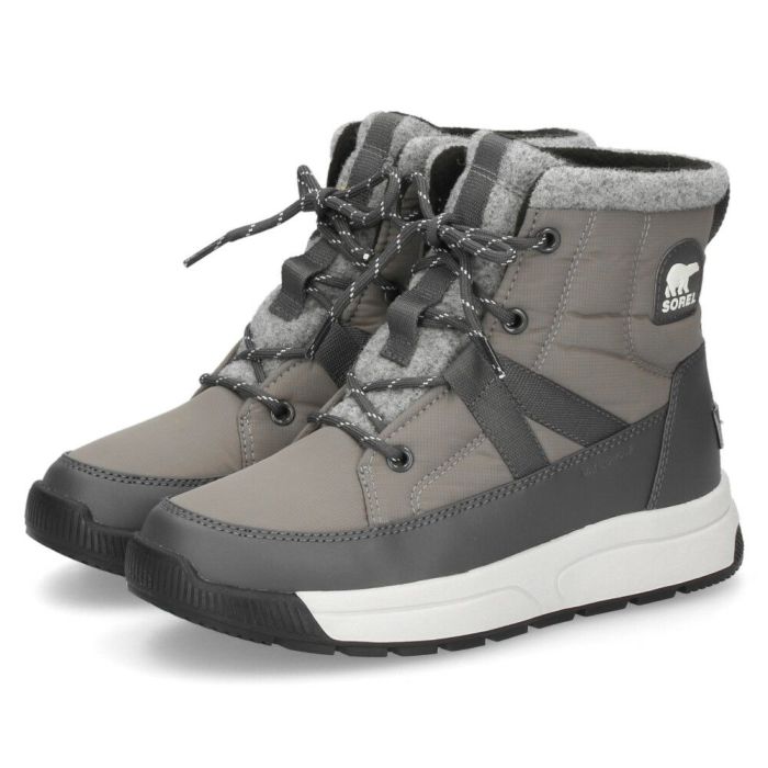 ブーツ レディース 防水 スノーブーツ 滑らない 防滑 雪 雨 アウトドア 撥水 ソレル ウォータープルーフ ウィットニー３ ミッドウォータープルーフ SOREL NL5282