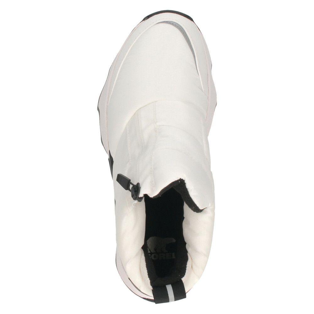 ソレル スノーブーツ レディース 防水 保温 防寒 サイドジップ キネティックインパクトパフィージップ ウォータープルーフ SOREL KINE P-ZIP WP NL5044 履きやすい 雪 冬 黒