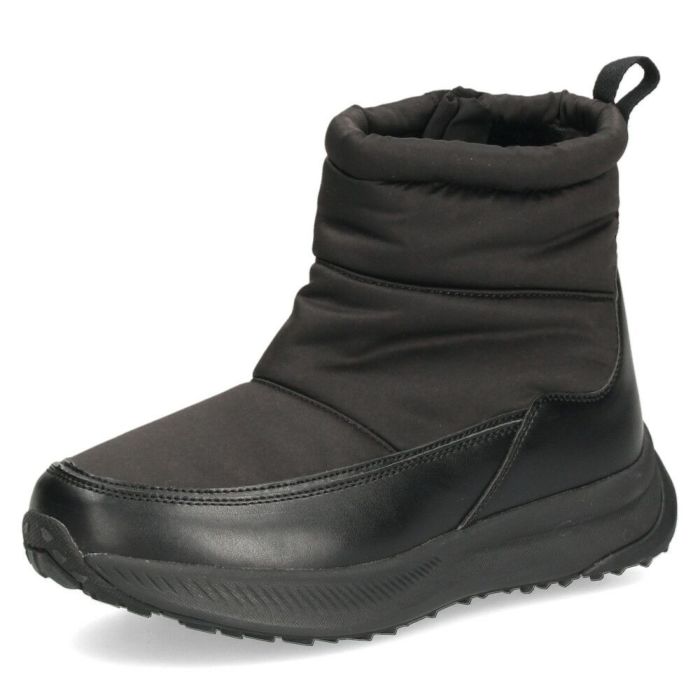 ブーツ レディース スノーブーツ ジップアップ 靴 ショートブーツ 保温 防水 撥水 防寒 防滑 冷え性 冬 黒 ブラック パレード 52912 Parade