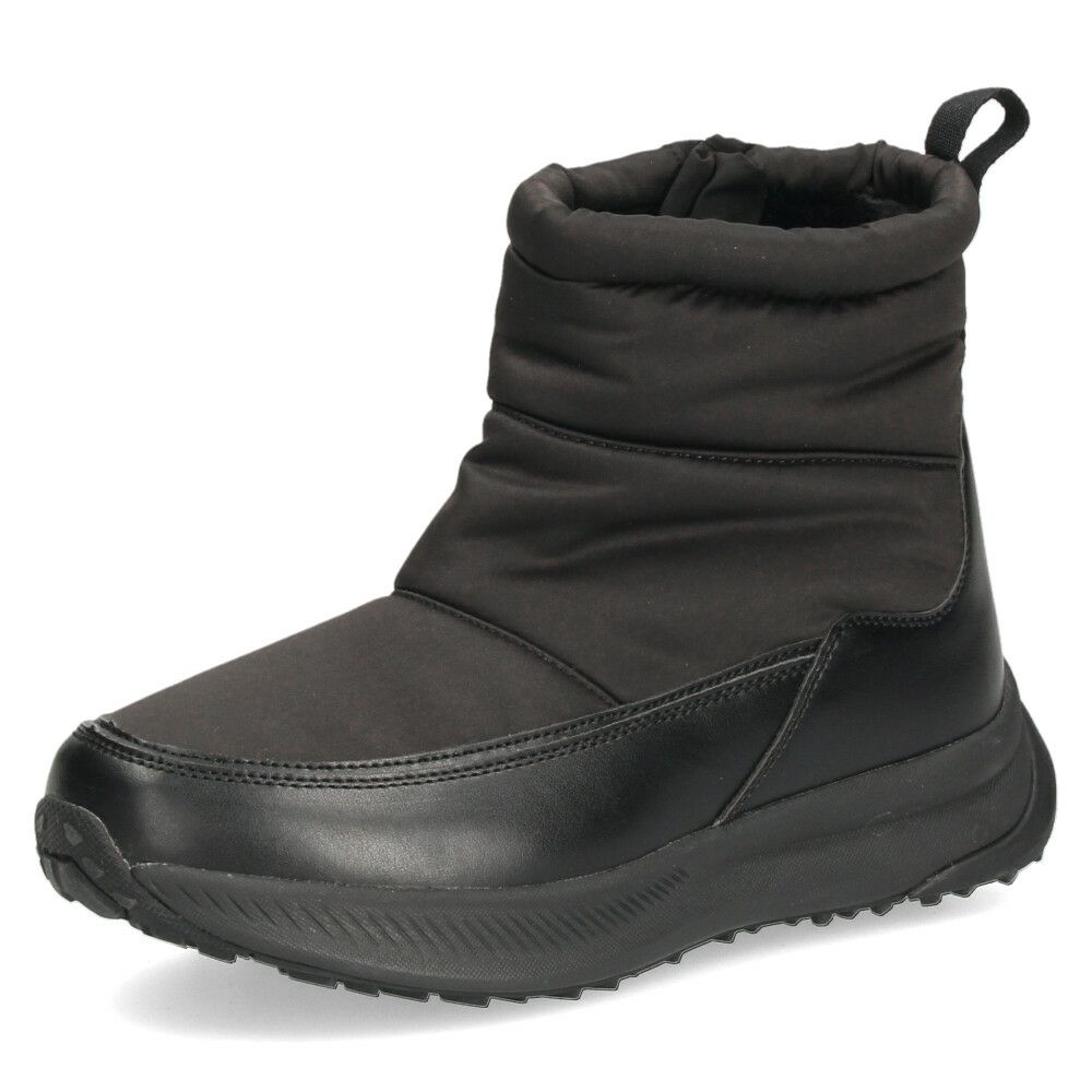 ブーツ レディース スノーブーツ ジップアップ 靴 ショートブーツ 保温 防水 撥水 防寒 防滑 冷え性 冬 黒 ブラック パレード 52912 Parade