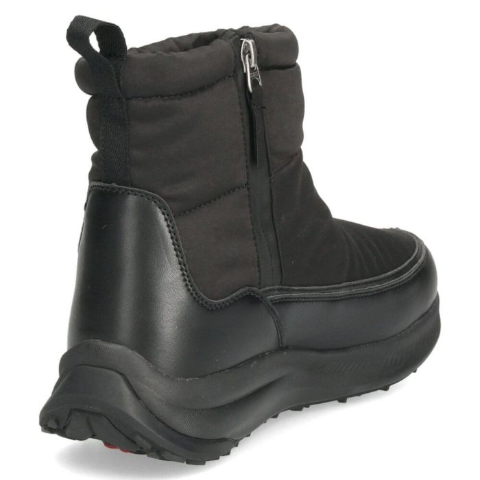 ブーツ レディース スノーブーツ ジップアップ 靴 ショートブーツ 保温 防水 撥水 防寒 防滑 冷え性 冬 黒 ブラック パレード 52912 Parade