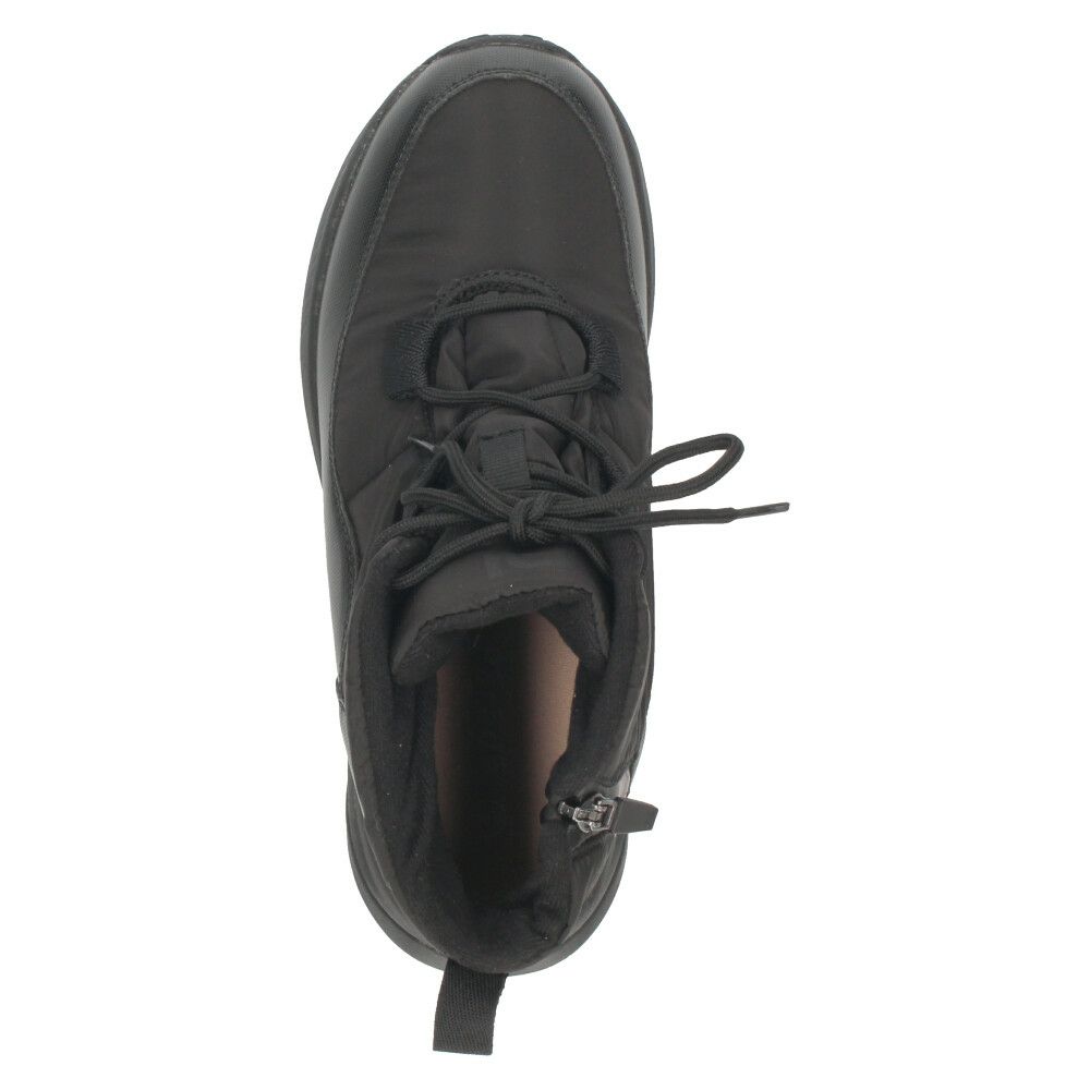 ブーツ レディース スノーブーツ サイドジップ 靴 ショートブーツ 保温 防水 撥水 防寒 防滑 黒 ブラック 冬 パレード  52913 Parade レースアップ