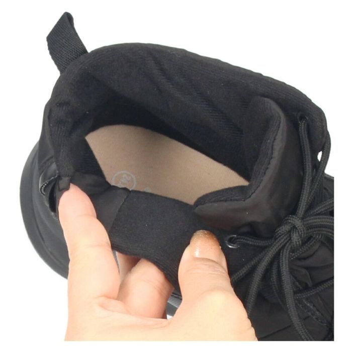 ブーツ レディース スノーブーツ サイドジップ 靴 ショートブーツ 保温 防水 撥水 防寒 防滑 黒 ブラック 冬 パレード  52913 Parade レースアップ