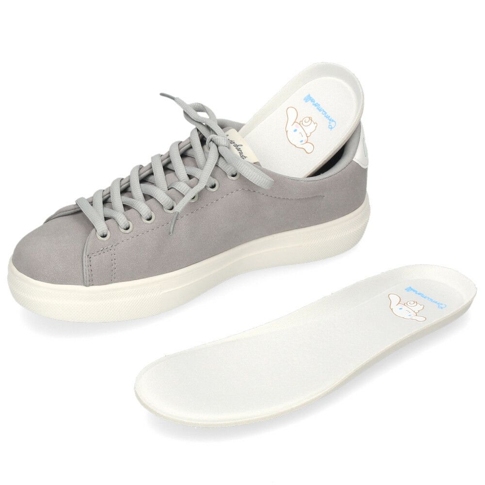 サンリオ スニーカー レディース 黒 軽量 ハローキティ マイメロディ シナモロール クロミ 通学 通勤 シューズ おしゃれ 靴 1502 サンリオキャラクターズ SANRIO CHARACTERS