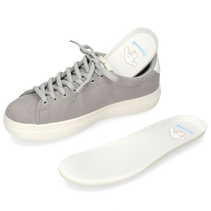 サンリオ スニーカー レディース 黒 軽量 ハローキティ マイメロディ シナモロール クロミ 通学 通勤 シューズ おしゃれ 靴 1502 サンリオキャラクターズ SANRIO CHARACTERS