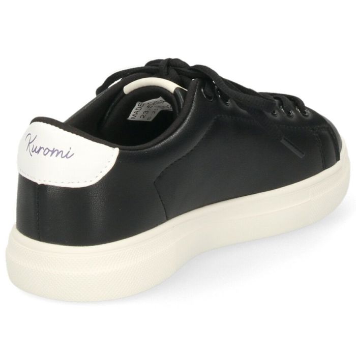 サンリオ スニーカー レディース 黒 軽量 ハローキティ マイメロディ シナモロール クロミ 通学 通勤 シューズ おしゃれ 靴 1502 サンリオキャラクターズ SANRIO CHARACTERS