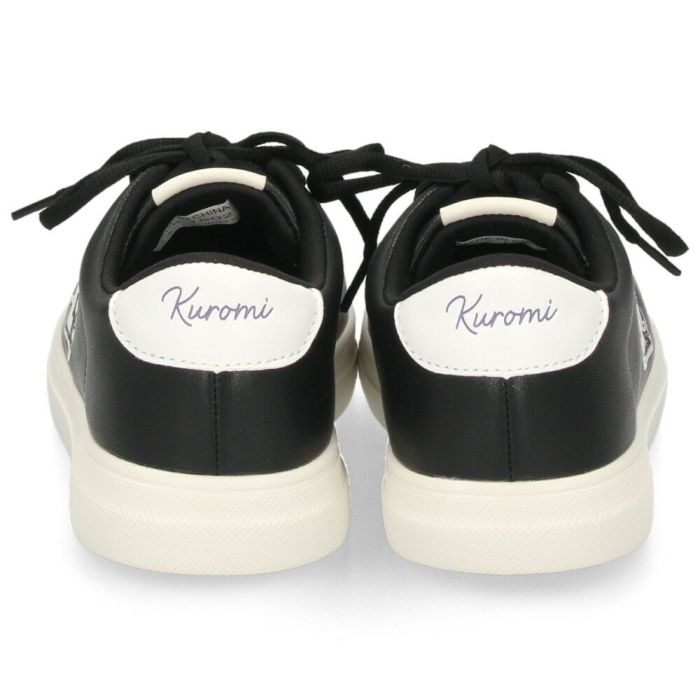サンリオ スニーカー レディース 黒 軽量 ハローキティ マイメロディ シナモロール クロミ 通学 通勤 シューズ おしゃれ 靴 1502 サンリオキャラクターズ SANRIO CHARACTERS