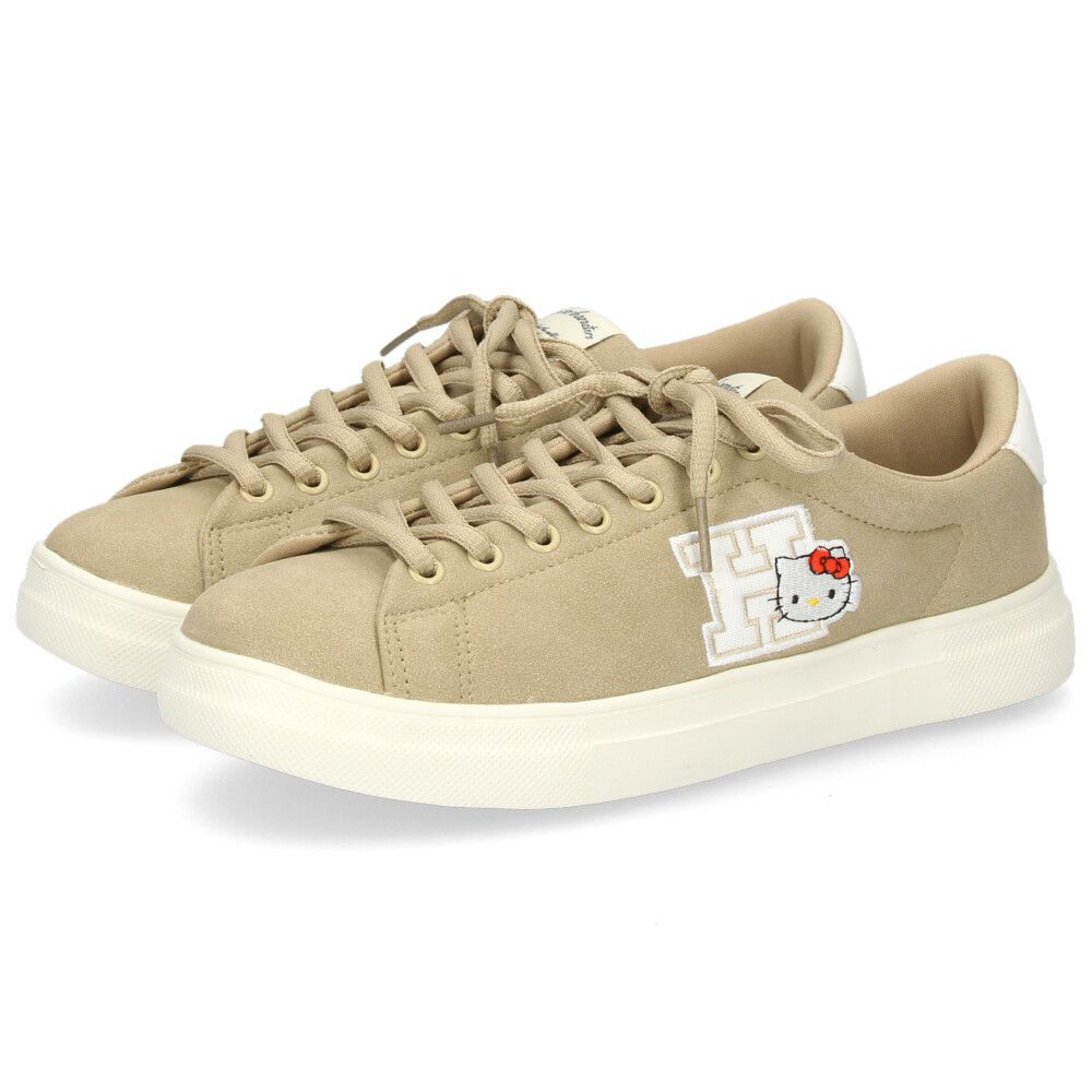 サンリオ スニーカー レディース 黒 軽量 ハローキティ マイメロディ シナモロール クロミ 通学 通勤 シューズ おしゃれ 靴 1502 サンリオキャラクターズ SANRIO CHARACTERS