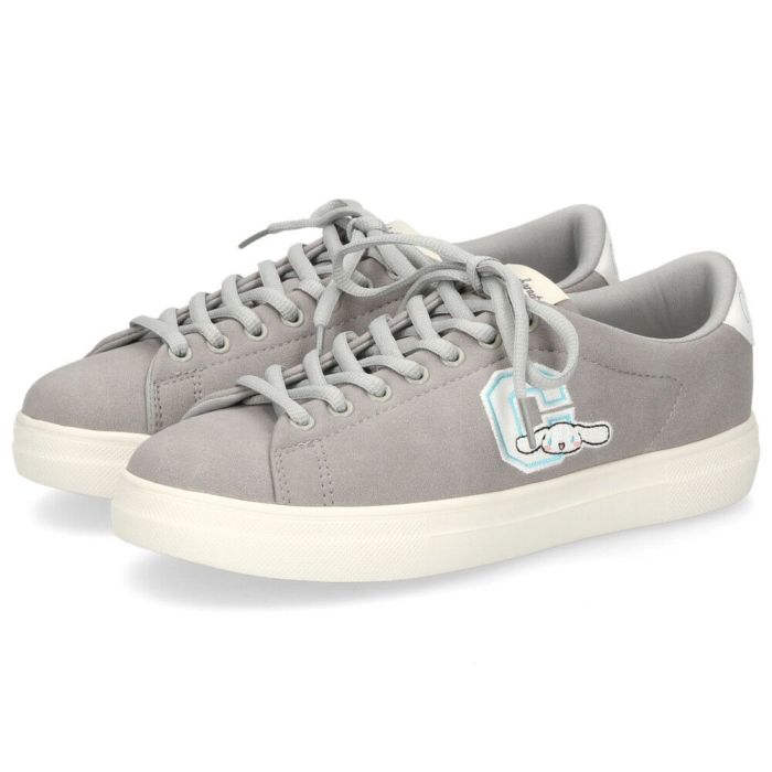 サンリオ スニーカー レディース 黒 軽量 ハローキティ マイメロディ シナモロール クロミ 通学 通勤 シューズ おしゃれ 靴 1502 サンリオキャラクターズ SANRIO CHARACTERS