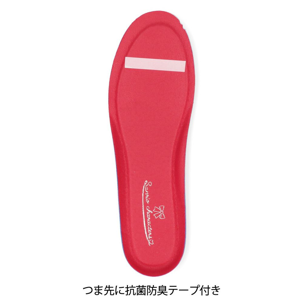 サンリオ スニーカー レディース 黒 白 軽量 ハローキティ マイメロディ シナモロール クロミ 通勤 通学 シューズ おしゃれ 靴 1504 サンリオキャラクターズ SANRIO CHARACTERS