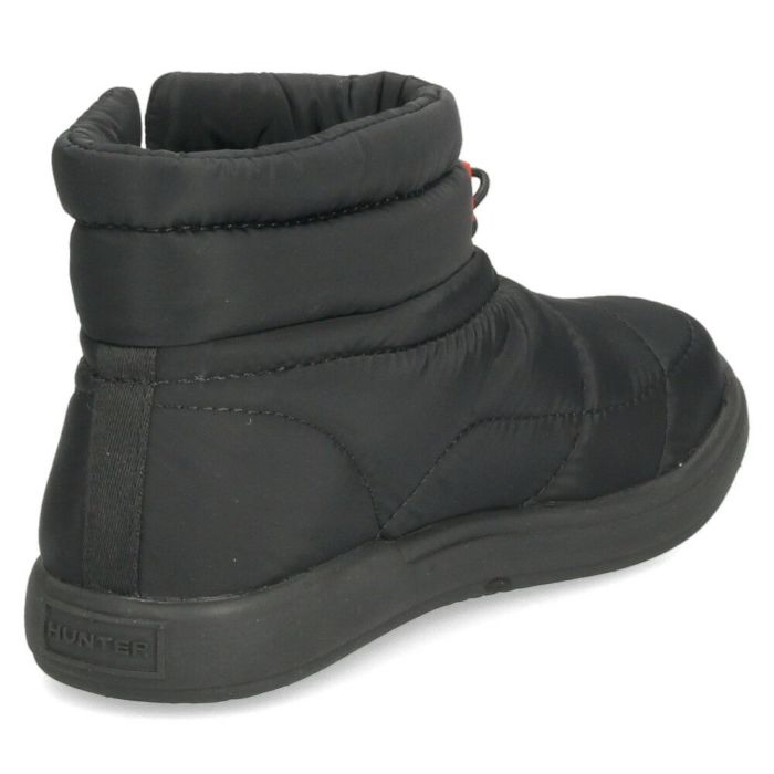 ハンター ブーツ レディース ルームシューズ 冬 暖かい 室内履き スリッパ 中綿 HUNTER イン/アウト コージー パフ サイド ベント ブーティー UFS7112WWU