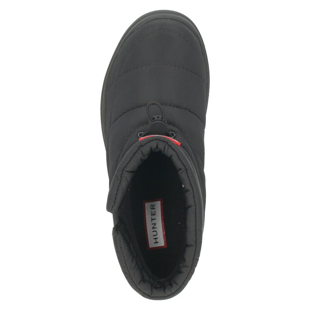 ハンター ブーツ レディース ルームシューズ 冬 暖かい 室内履き スリッパ 中綿 HUNTER イン/アウト コージー パフ サイド ベント ブーティー UFS7112WWU