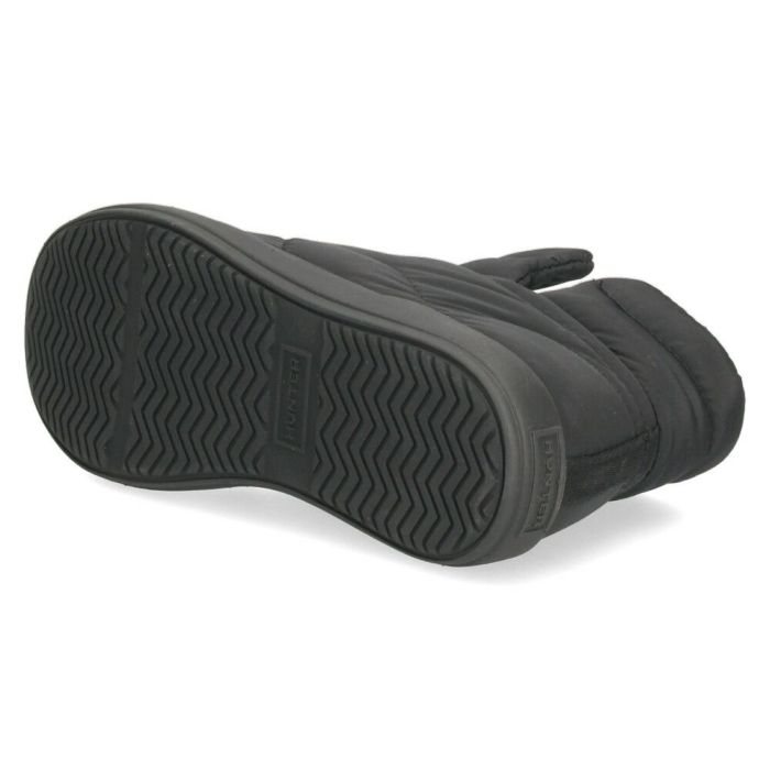 ハンター ブーツ レディース ルームシューズ 冬 暖かい 室内履き スリッパ 中綿 HUNTER イン/アウト コージー パフ サイド ベント ブーティー UFS7112WWU