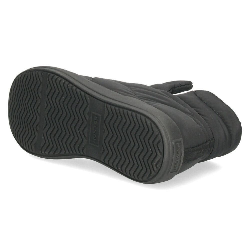 ハンター ブーツ レディース ルームシューズ 冬 暖かい 室内履き スリッパ 中綿 HUNTER イン/アウト コージー パフ サイド ベント ブーティー UFS7112WWU