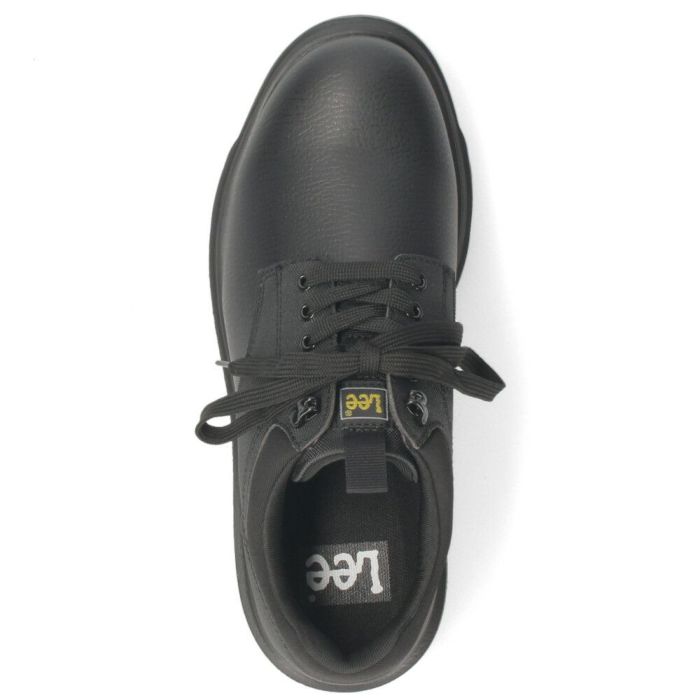 Lee メンズ カジュアルシューズ ビジネス ブラック 黒 スエード リー 靴  シンプル プレーントゥ デイリー ウォーキング 旅行 通勤 軽量 歩きやすい E86215 E86216 