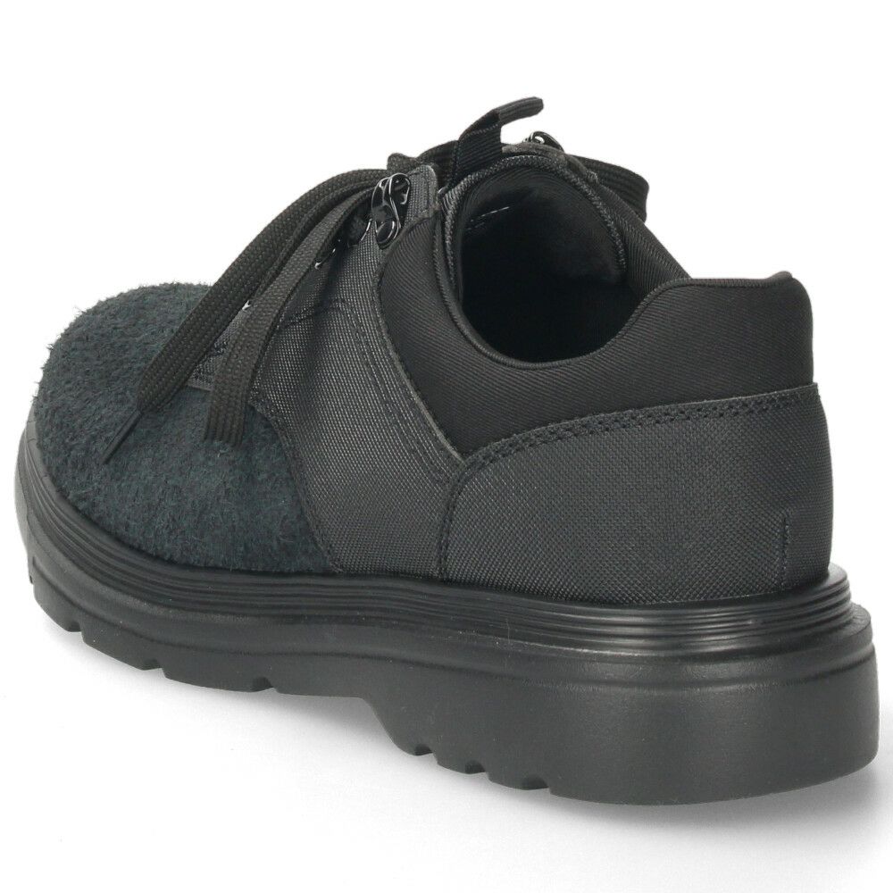 Lee メンズ カジュアルシューズ ビジネス ブラック 黒 スエード リー 靴  シンプル プレーントゥ デイリー ウォーキング 旅行 通勤 軽量 歩きやすい E86215 E86216 