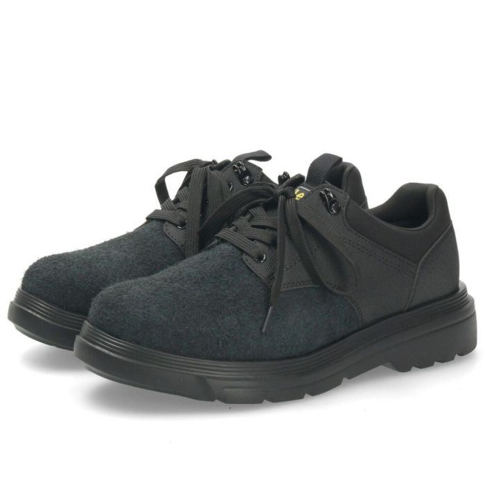 Lee メンズ カジュアルシューズ ビジネス ブラック 黒 スエード リー 靴  シンプル プレーントゥ デイリー ウォーキング 旅行 通勤 軽量 歩きやすい E86215 E86216 