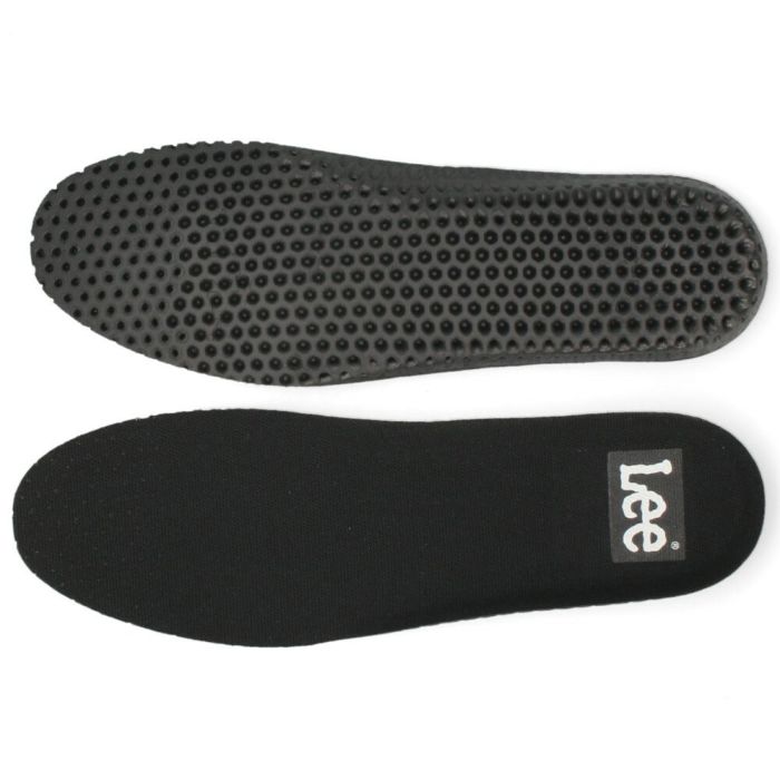 Lee スニーカー メンズ 靴 黒 ブラック 厚底 本革 レザー デニム 紐 歩きやすい カジュアル リー E86212