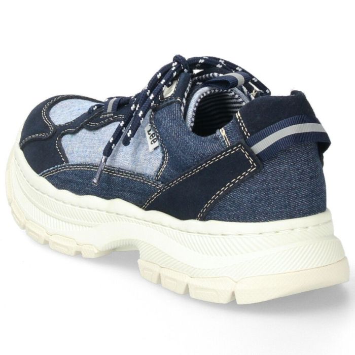 Lee スニーカー メンズ 靴 黒 ブラック 厚底 本革 レザー デニム 紐 歩きやすい カジュアル リー E86212