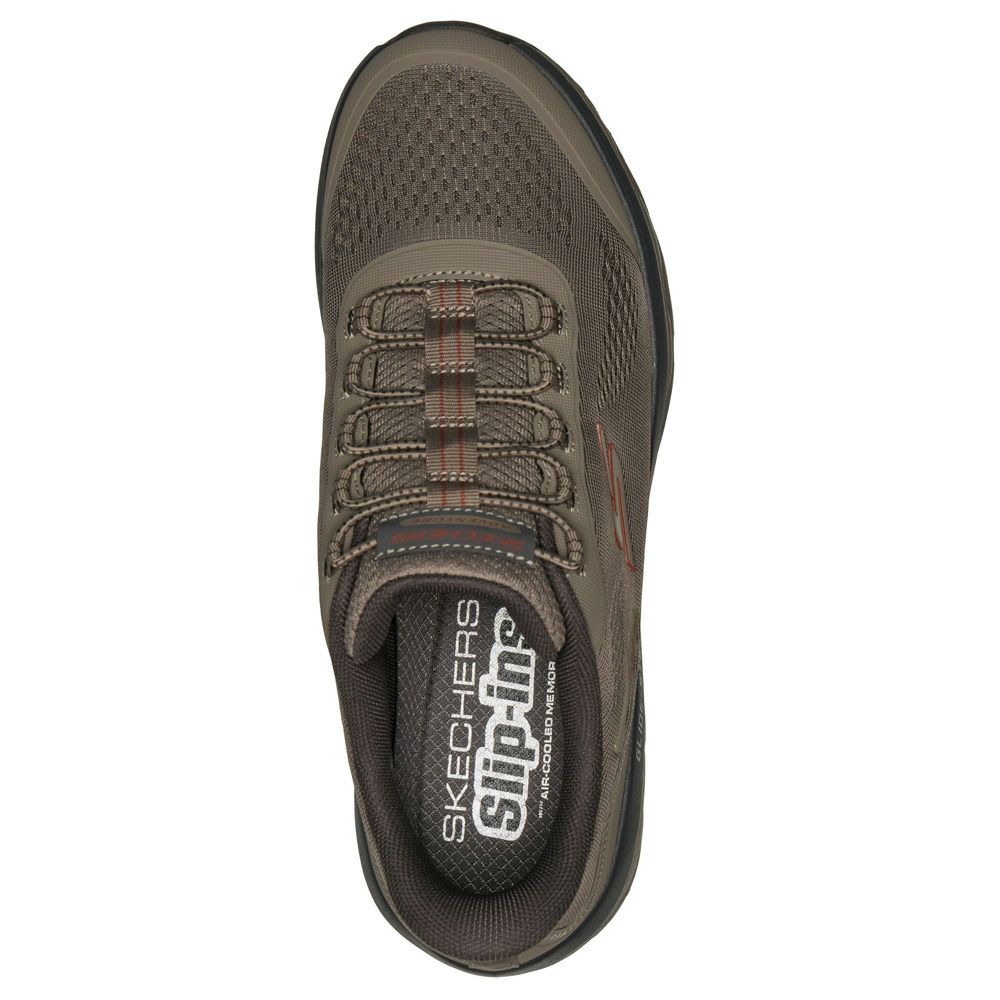 スケッチャーズ スリップインズ メンズ スニーカー スリッポン グライドステップ ソール グローバー ピーク ノーマル幅 靴 SKECHERS Slip-ins GLIDE-STEP SOLE-GLOVER PEAK 237812