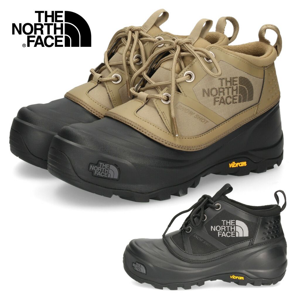 ノースフェイス ブーツ メンズ スノー ショット ロー ウォータープルーフ アークティックグリップ NF52583 CK KK THE NORTH FACE グリップ力 防水 保温性 2WAY ウィンターブーツ