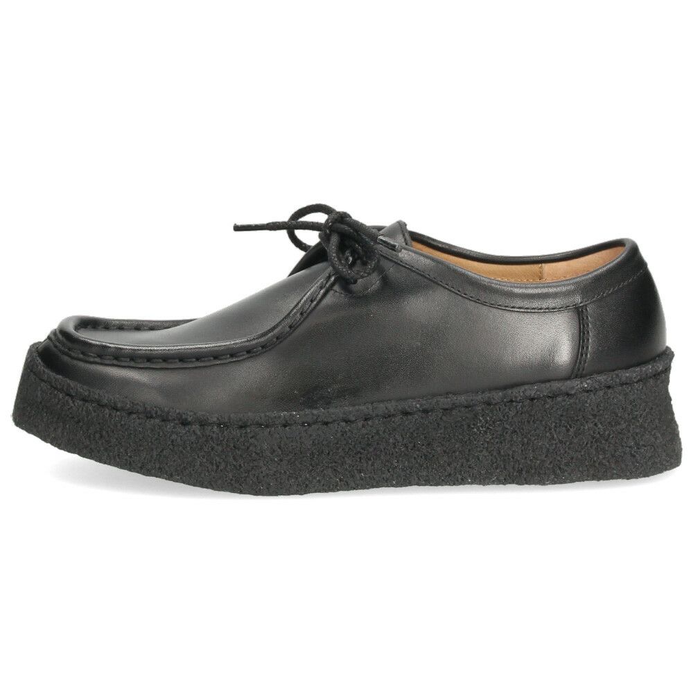 SAYA サヤ レディース チロリアンシューズ 本革 レザー スエード 厚底 クレープソール カジュアル レースアップ ブラック 黒 グレージュ 51277