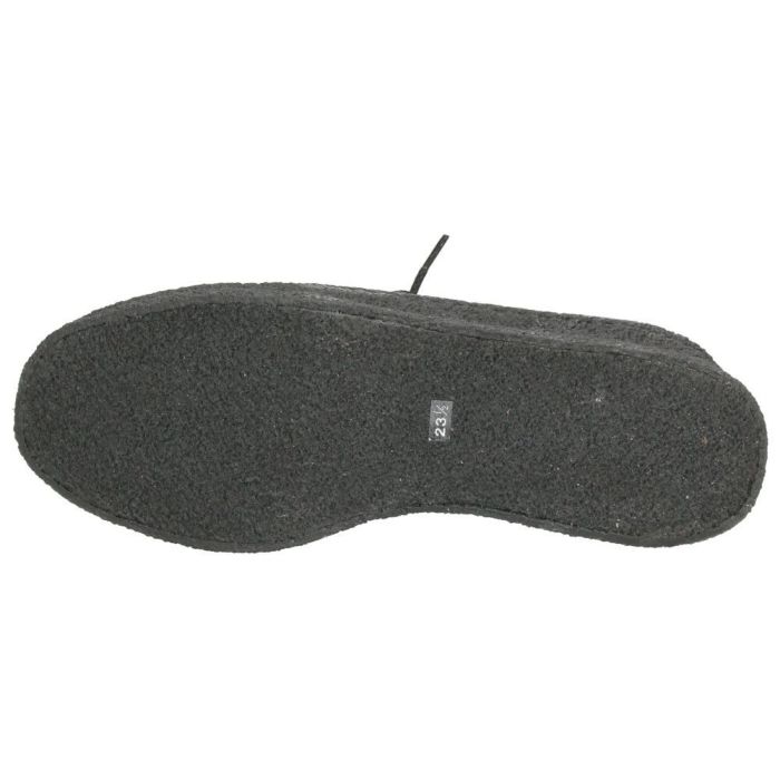 SAYA サヤ レディース チロリアンシューズ 本革 レザー スエード 厚底 クレープソール カジュアル レースアップ ブラック 黒 グレージュ 51277