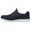 スケッチャーズ レディース スリッポン スニーカー 靴 サミッツ SKECHERS Summits 12980 軽量 ノーマル幅 ひもゴム メモリーフォームインソール