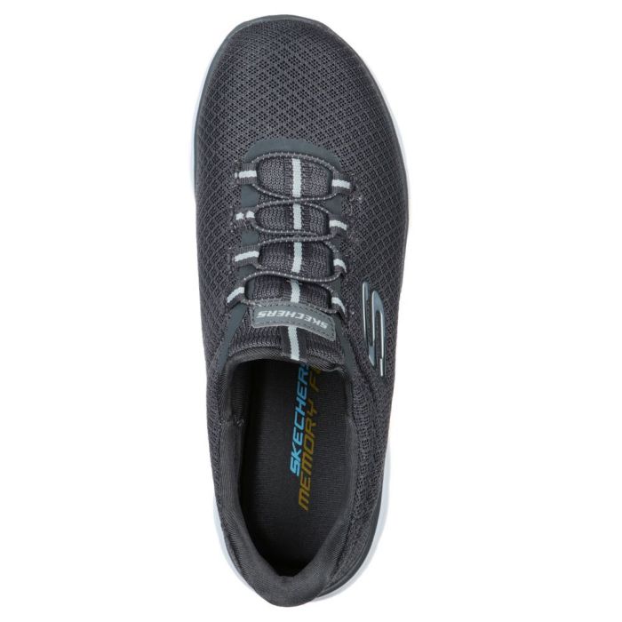 スケッチャーズ レディース スリッポン スニーカー 靴 サミッツ SKECHERS Summits 12980 軽量 ノーマル幅 ひもゴム メモリーフォームインソール