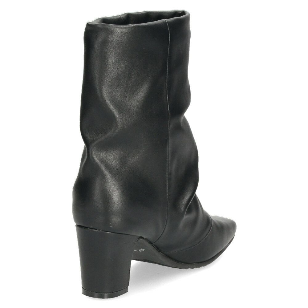 レディース ブーツ ミドルブーツ 靴 ルーズシルエット チャンキーヒール 冬 ブラック グレー あったか MUSE WINK 2517 ミューズウィンク