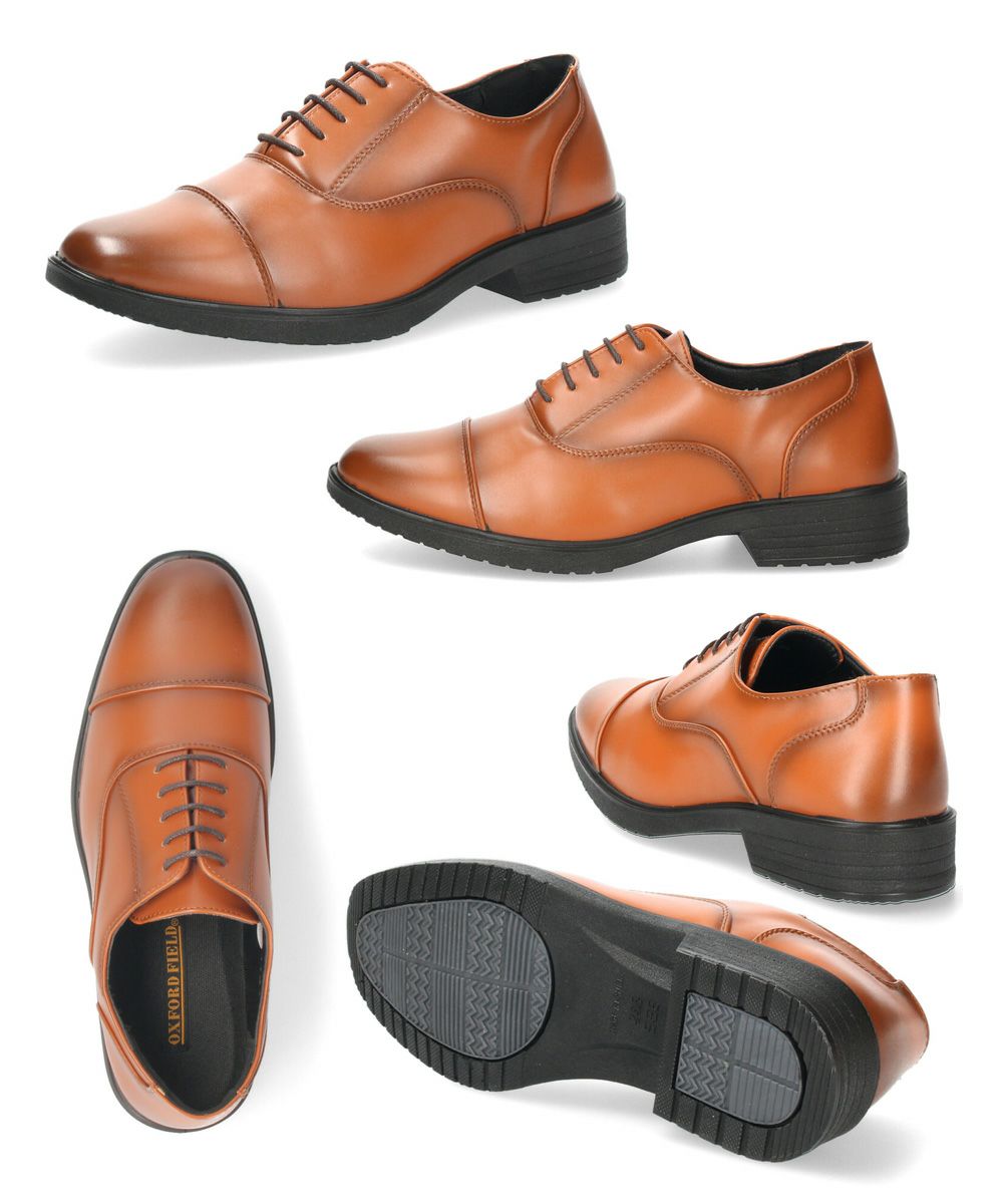 ビジネスシューズ メンズ 靴 歩きやすい 3E 軽量 防滑 疲れにくい 紳士靴 プレーントゥ ストレートチップ ビット ローファー ブラック 黒  OXFORD FIELD 1140 1141 1142 1143