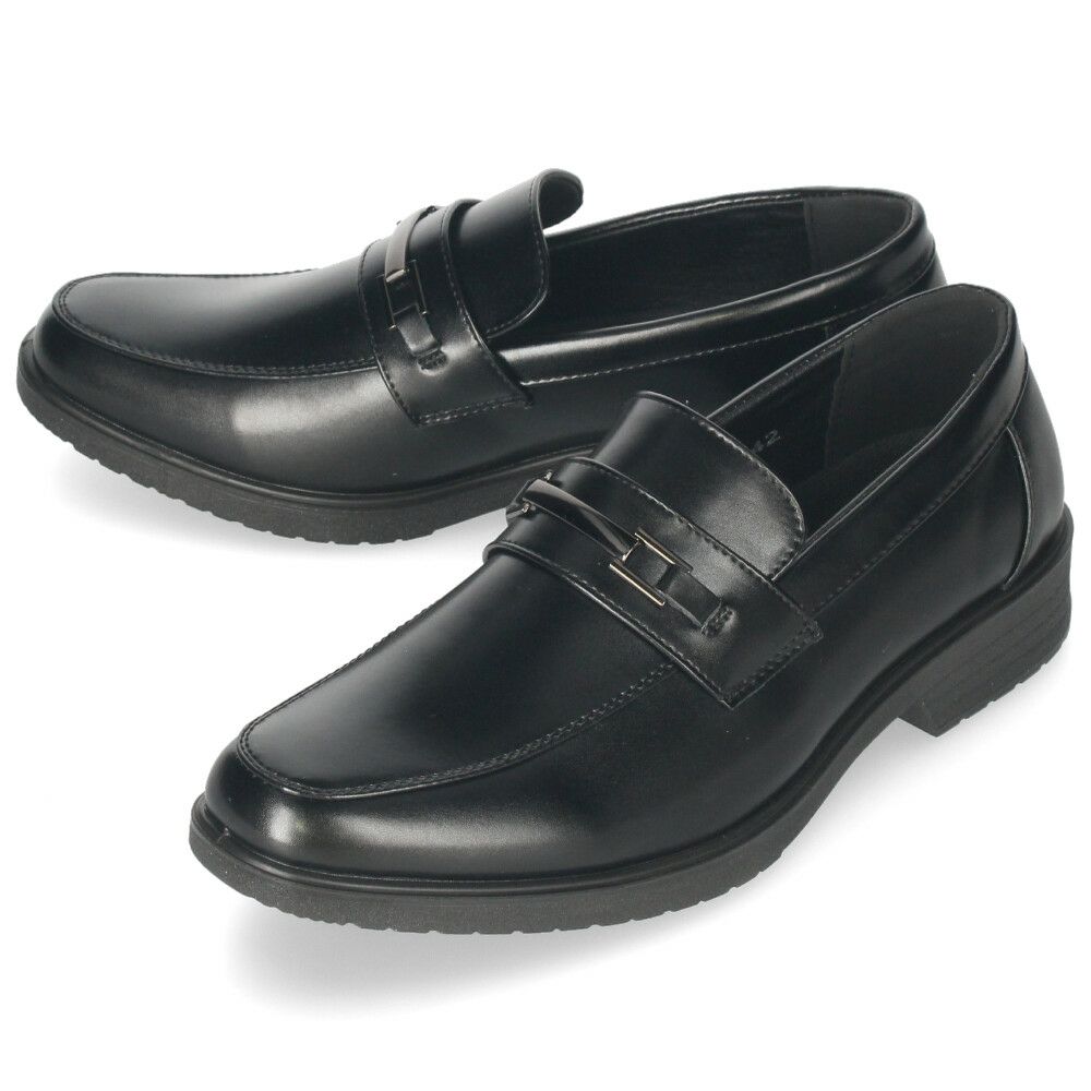 ビジネスシューズ メンズ 靴 歩きやすい 3E 軽量 防滑 疲れにくい 紳士靴 プレーントゥ ストレートチップ ビット ローファー ブラック 黒  OXFORD FIELD 1140 1141 1142 1143