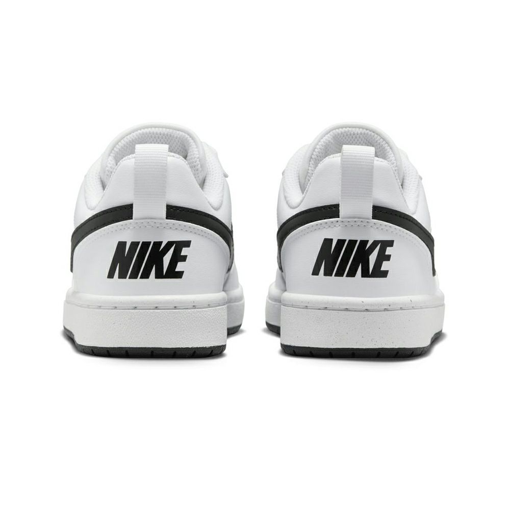 ナイキ NKE キッズ スニーカー コート ボロー LOW リクラフト GS DV5456 104 ローカット ホワイト ブラック 靴 子ども 男の子 女の子 レディース 運動靴 通学 普段履き コートタイプ 靴