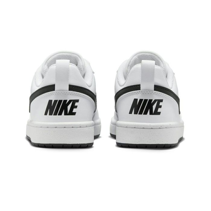 ナイキ NKE キッズ スニーカー コート ボロー LOW リクラフト GS DV5456 104 ローカット ホワイト ブラック 靴 子ども 男の子 女の子 レディース 運動靴 通学 普段履き コートタイプ 靴