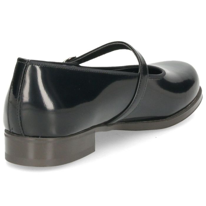 HARUTA ハルタ ワンストラップシューズ 靴 レディース パンプス ストラップ 太ヒール 歩きやすい 本革 日本製 黒 茶 ブラック ダークブラウン SF341B