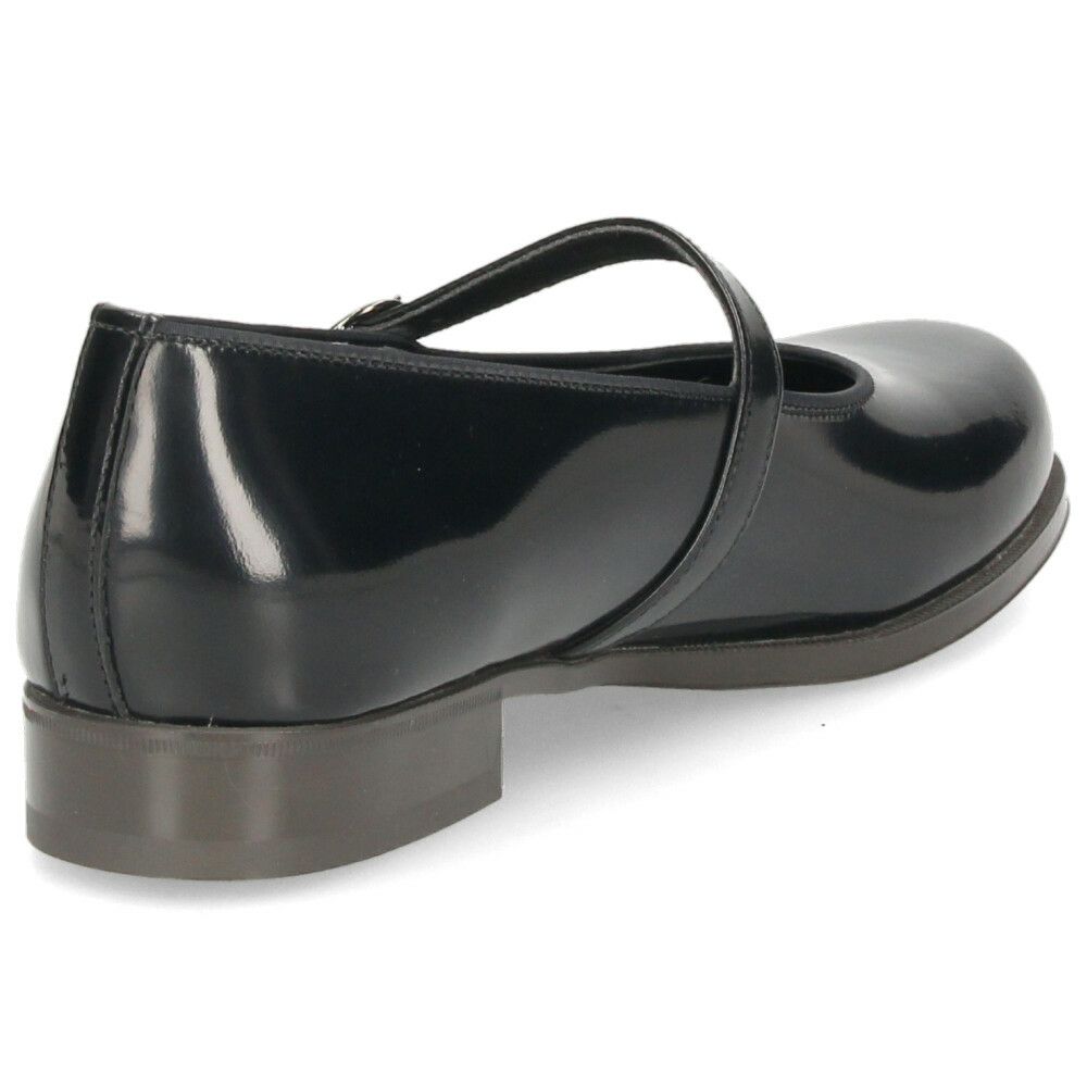 HARUTA ハルタ ワンストラップシューズ 靴 レディース パンプス ストラップ 太ヒール 歩きやすい 本革 日本製 黒 茶 ブラック ダークブラウン SF341B