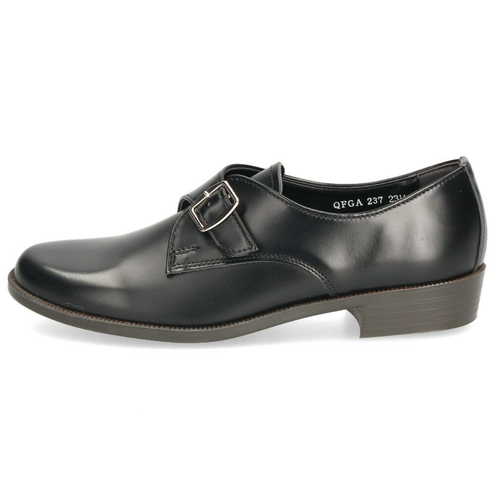 モンクストラップシューズ レディース ハルタ HARUTA 237 靴 革靴 黒 クロ ブラウン グリーン 2E 太ヒール 日本製 マニッシュ 歩きやすい