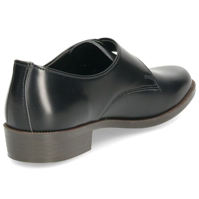 モンクストラップシューズ レディース ハルタ HARUTA 237 靴 革靴 黒 クロ ブラウン グリーン 2E 太ヒール 日本製 マニッシュ 歩きやすい