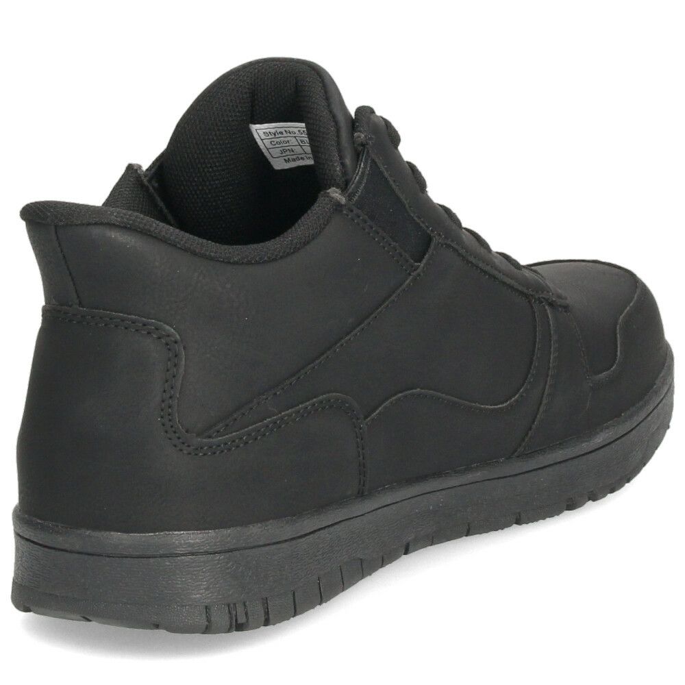 Parade 55501 手を使わずに履ける 靴 メンズ ブーツ 靴 シューズ スニーカー カジュアル スリップイン ハンズフリー 防水 履きやすい 歩きやすい ブラック ウィート 楽すぽっ Parade 55501
