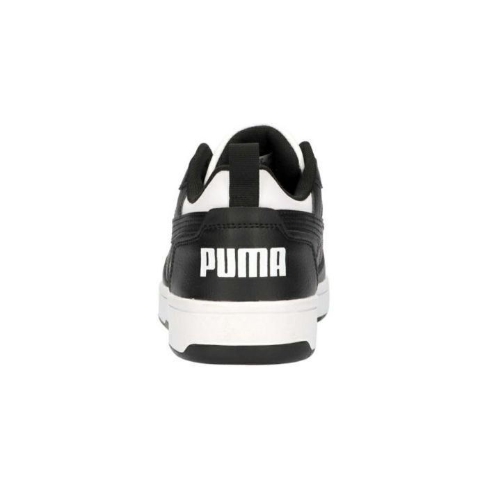 プーマ スニーカー メンズ リバウンド V6 ロウ ブラック ホワイト 黒 白 ローカット 靴 シューズ 歩きやすい PUMA Rebound V6 Low 392328
